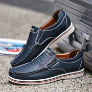 Paul | Herren Frühling Moc Toe Loafers mit Kontrastnähten