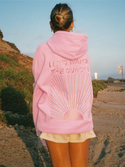 Ophelia – Weicher Hoodie für Damen inspiriert vom Sonnenuntergang