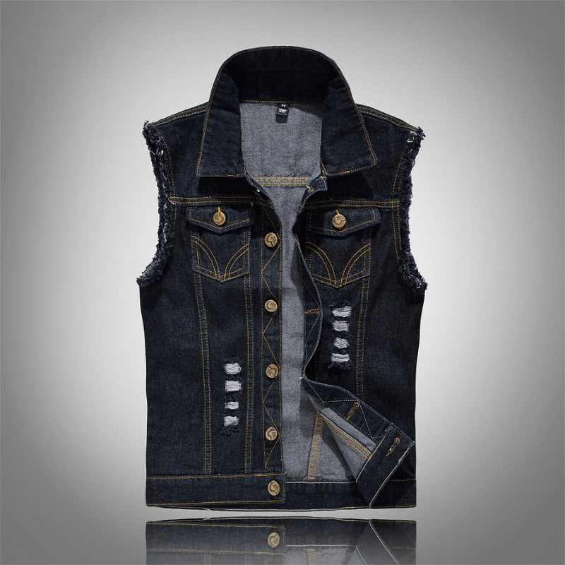 Weste Herren Vintage Stil | Ärmellose Freizeitweste Mit Taschen