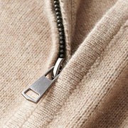 Lässiger Herrenpullover Mit Halbem Reißverschluss | Langarm
