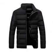 Lässige Daunenjacke Mit Reißverschluss Für Herren | Winter