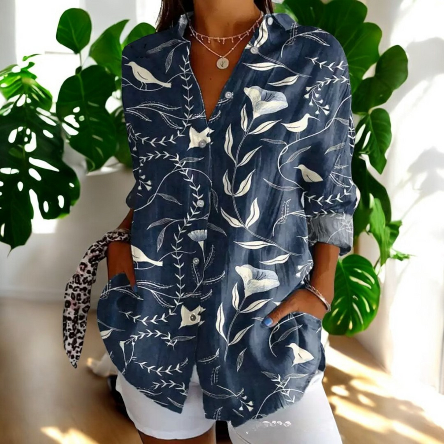 Irelle Bluse Damen – Stylisches Blumenmuster | S–3XL