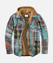 Ludwig® | Karierte Patchworkjacke