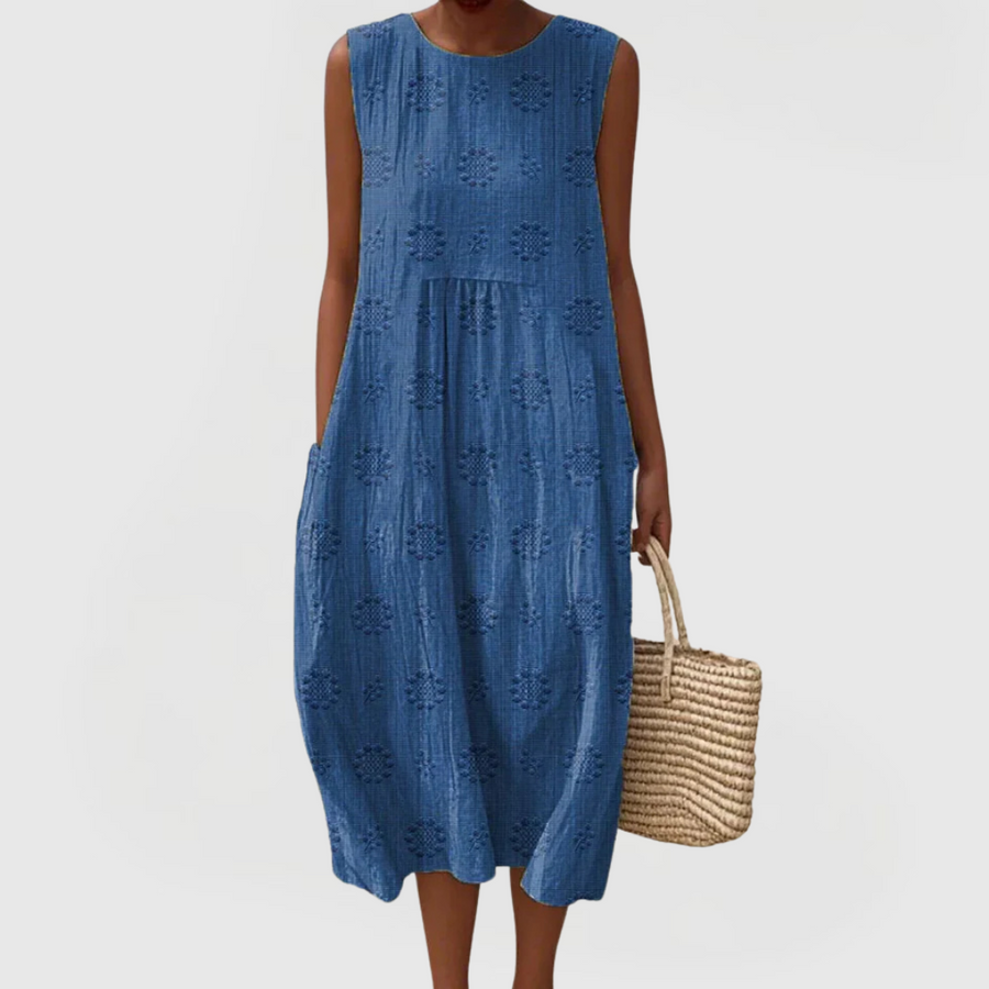 Teresa | Elegantes Kleid mit Taschen