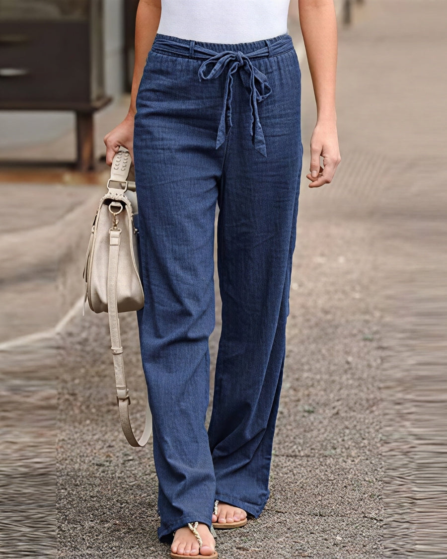 Sarah - Bequeme Hose mit weitem Schnitt