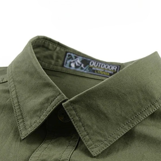 Leon | Sierra Kurzarmshirt mit edlem Finish