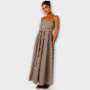 Maxikleid mit Rüschenshirt von Nachtzauber