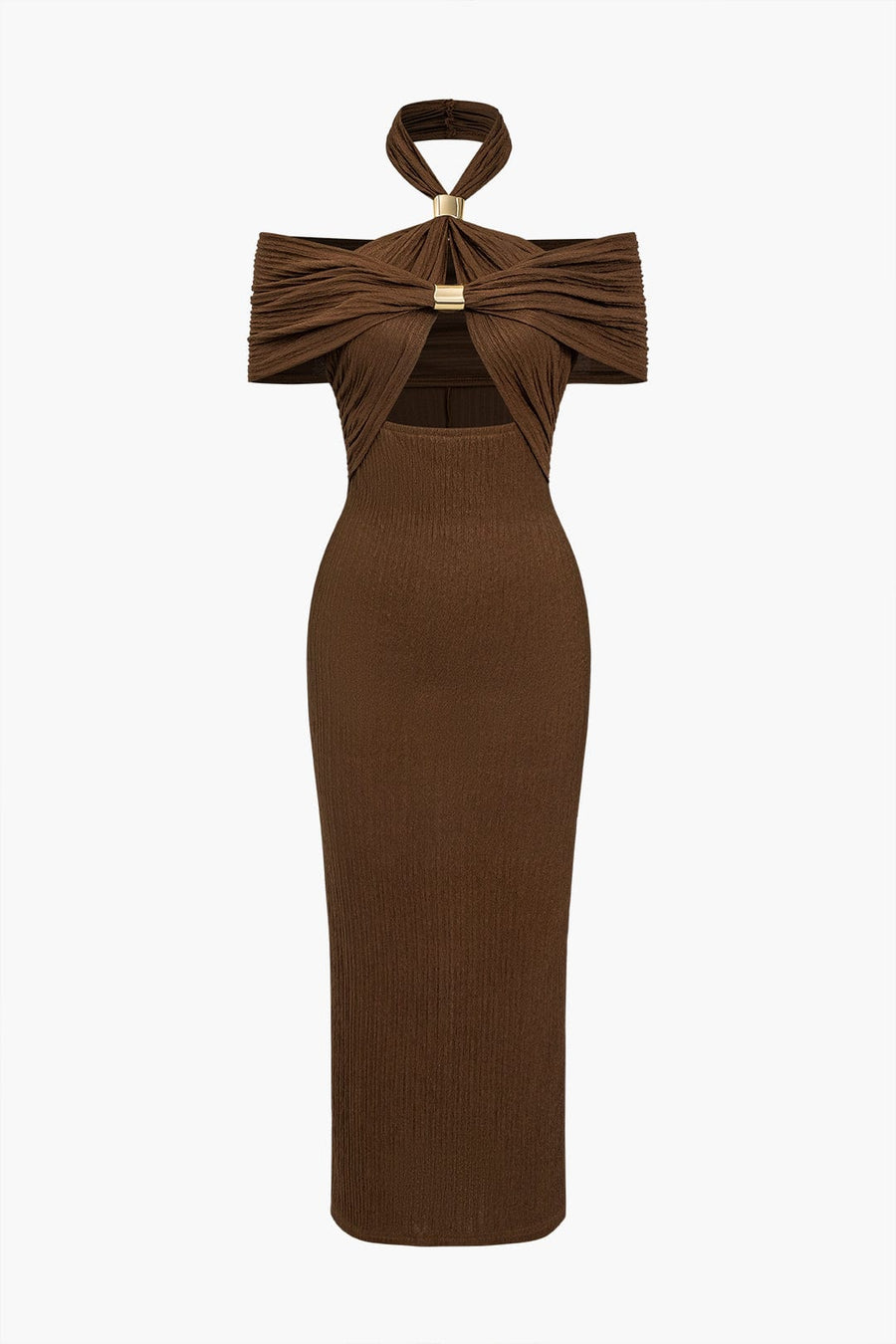 Sophia | Figurbetontes Bodycon Abendkleid mit kunstvollem Knoten-Design
