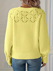 Nasia – Eleganter Langarmpullover