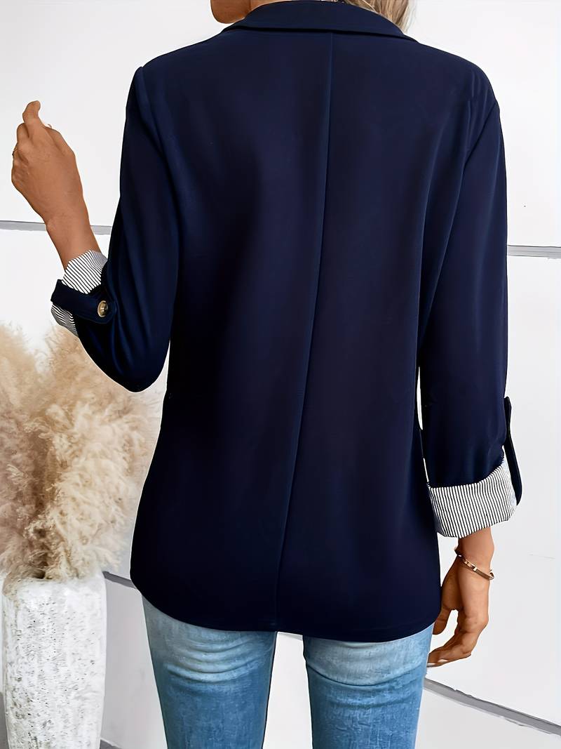 Galiah - Eleganter Zweireiher Blazer Mit Reverskragen