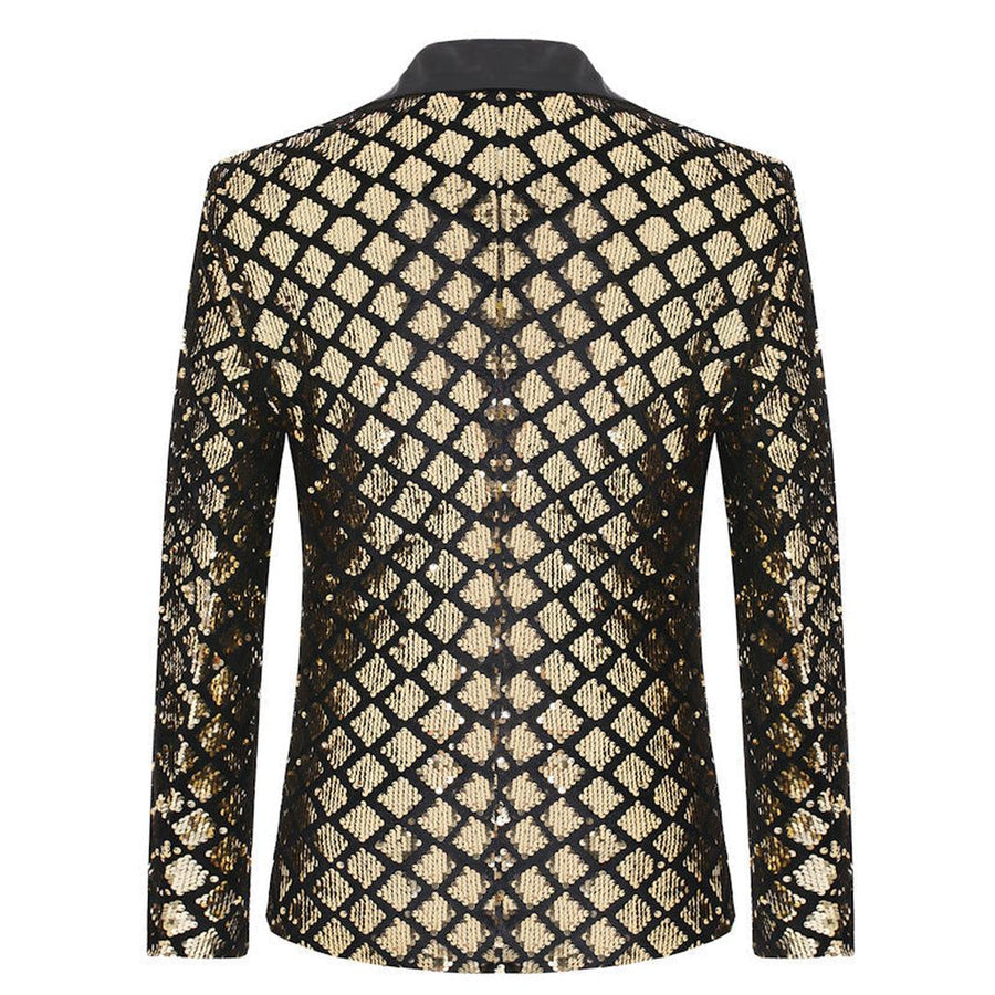 Stylischer Glitzerblazer Für Herren | Festlich