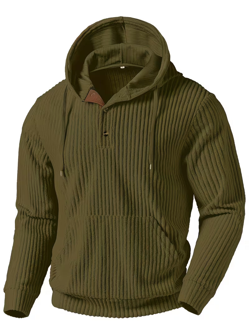 Colman – Elegantes Sweatshirt Mit Kapuze Und Struktur