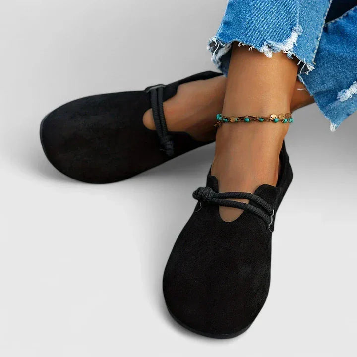 Orthopädische Slipper für Damen mit Fußgewölbestütze