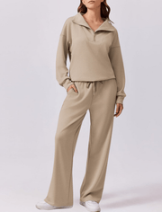 SASKIA - PULLOVER UND WEITE JOGGINGHOSE