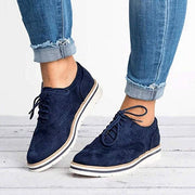 Damen Schnüroxfords – Orthopädische Schuhe mit Plateausohle
