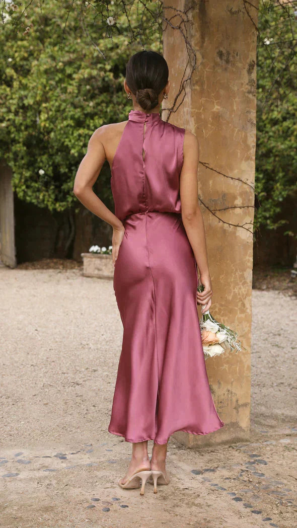 Lanna - Glänzendes Maxileid | Elegantes Abendkleid | Schick
