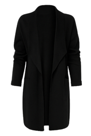 Nisha Langer Cardigan | Schwarz
