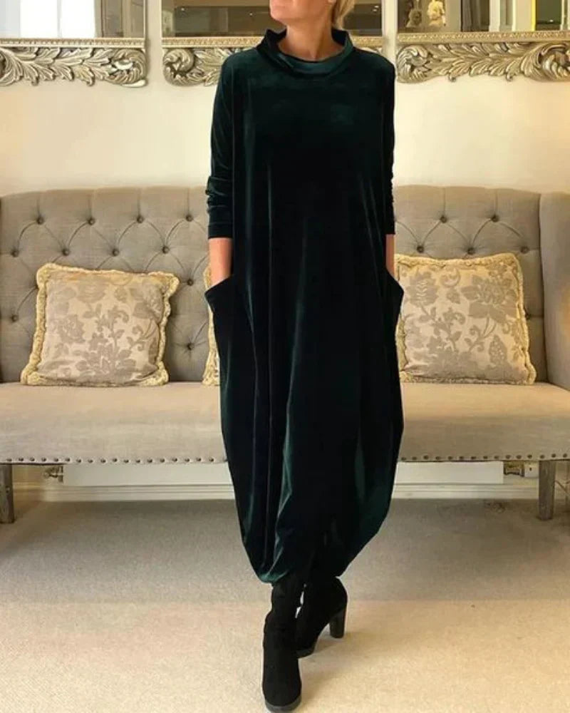 Lei™ - Elegantes Winterkleid mit Taschen