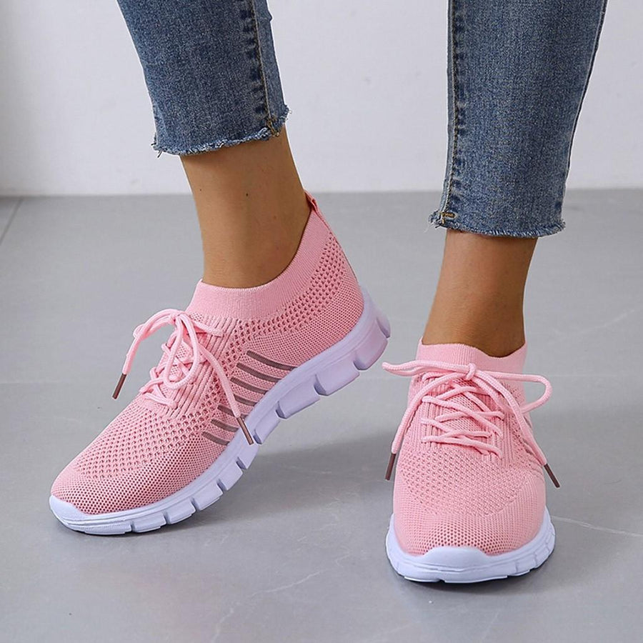 Linas - Lebendiges Mesh, leichte, bequeme Sport-Sneaker | Comfort Fit Casual Sport Sneakers damen