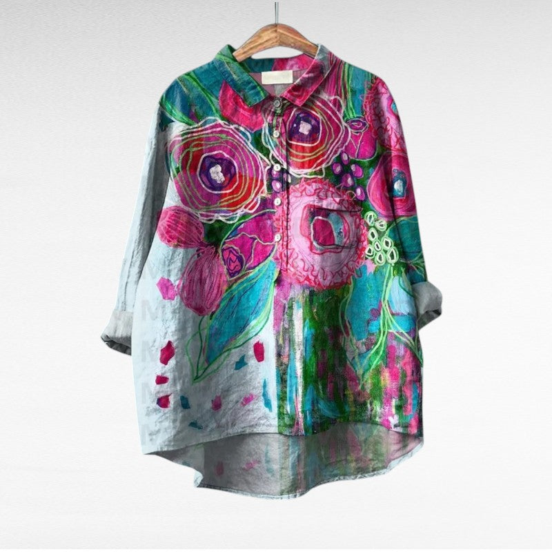 Melinda | Leichte Bluse aus Premium-Materialien