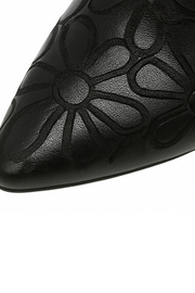 Marlene Pumps aus veganem Leder | Schwarz