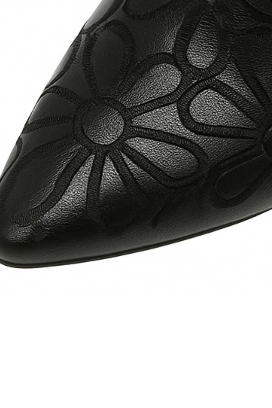 Marlene Pumps aus veganem Leder | Schwarz