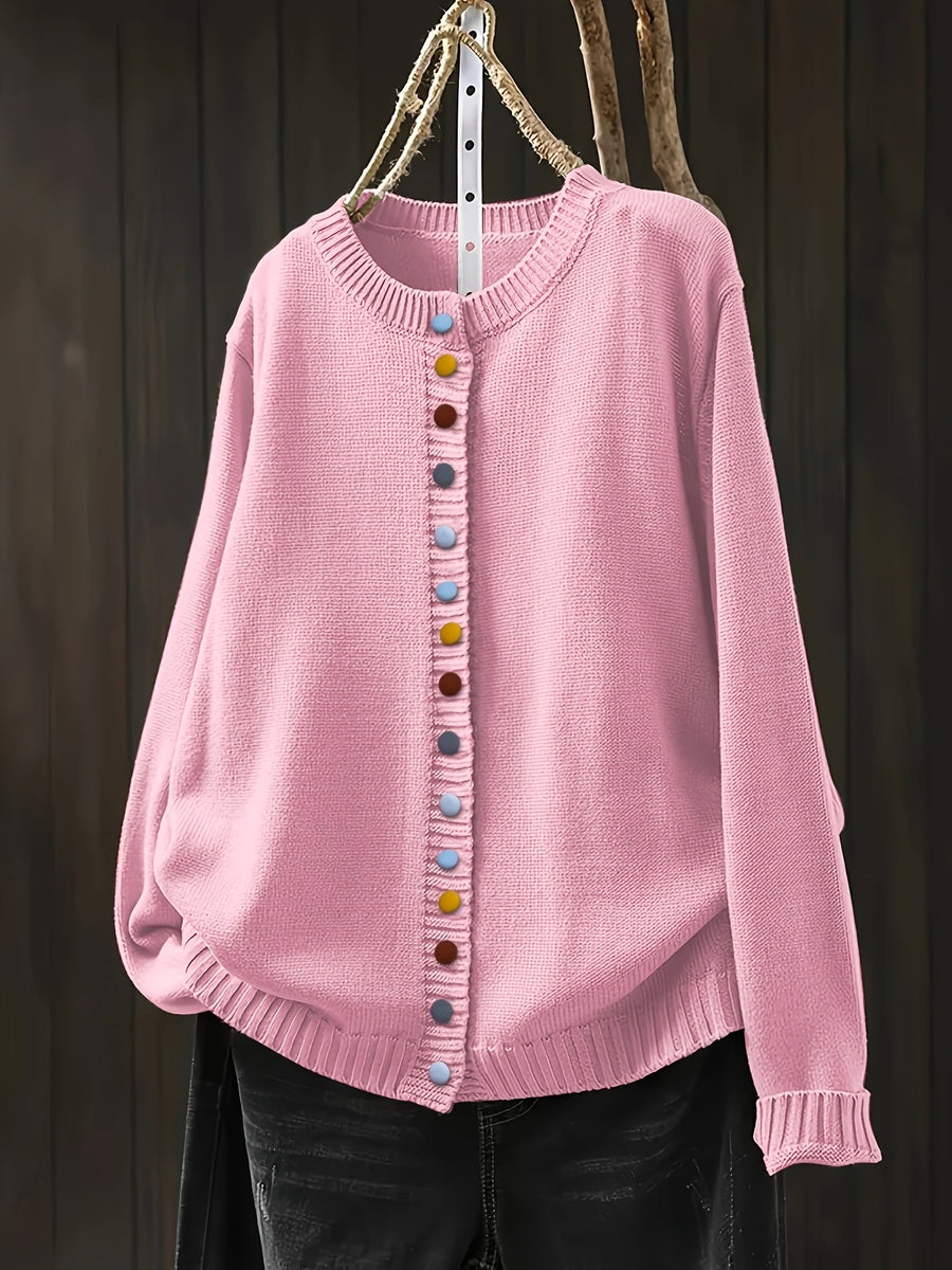 Karita™ | Klassische Strickjacke