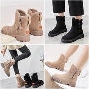 Wintera™ – Gefütterte Winterstiefel mit Seitlichem Reißverschluss