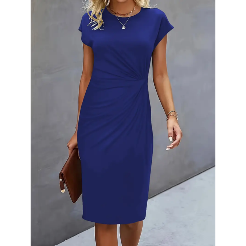 Damen Abendkleid Mit Kurzarm | Midi