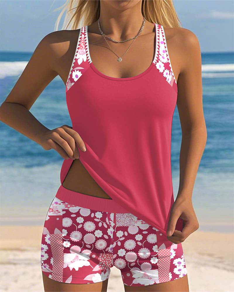 Mila | Modisches Badeanzug Set Damen Stil