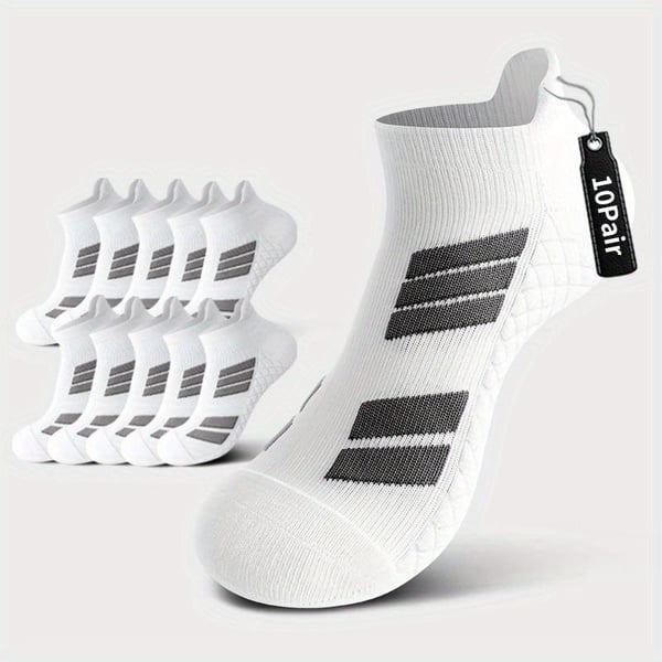 SwiftStep – Atmungsaktiv Rutschfest Streifen Sport Socken