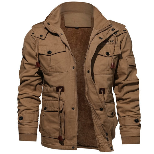 Veyro™ - Stilvolle Moderne Jacke mit Futter & mehreren Taschen