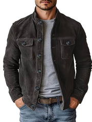 Neeman - Lässige Langarm Jacke Mit Tasche