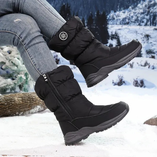 Neria – Schneestiefel Mit Seitlichem Reißverschluss