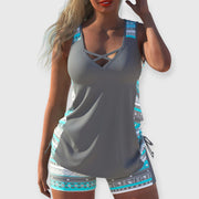 Wendy | Tribal Tankini Set