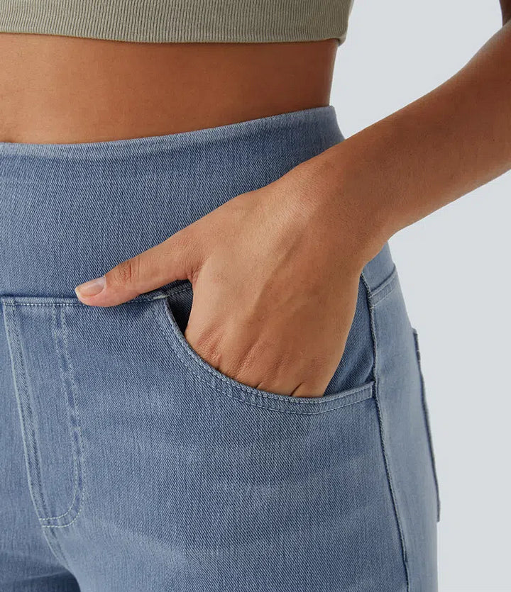 MECHTHILD - WEITE JEANS MIT ELASTISCHEM BUND