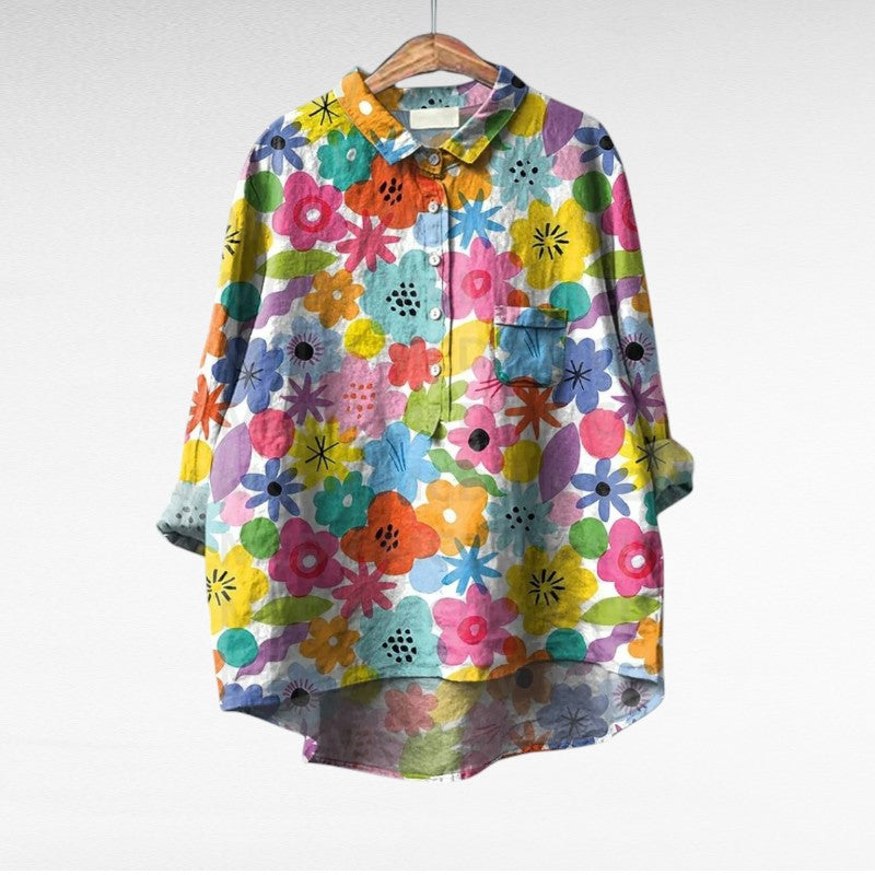 Melinda | Leichte Bluse aus Premium-Materialien