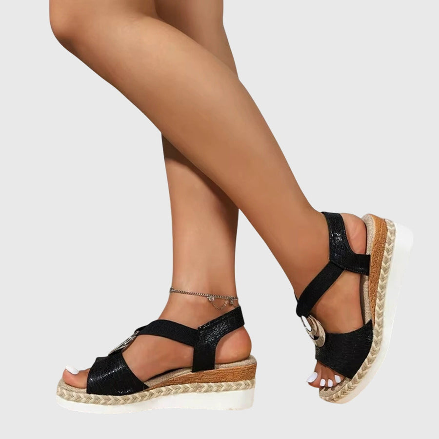 Hanna | Damen Orthopädische Schnallenriemen Sandalen