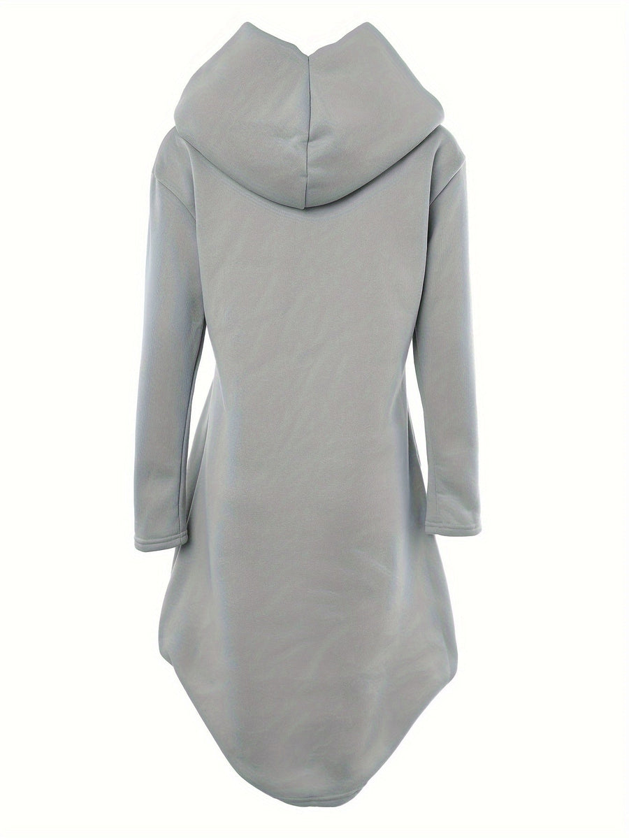 Elegantes | Kleid mit Kapuze für Frauen im Casual Sti für dich