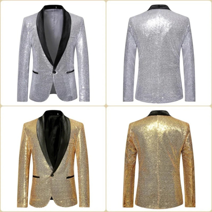 Herren Paillettenblazer | Formal