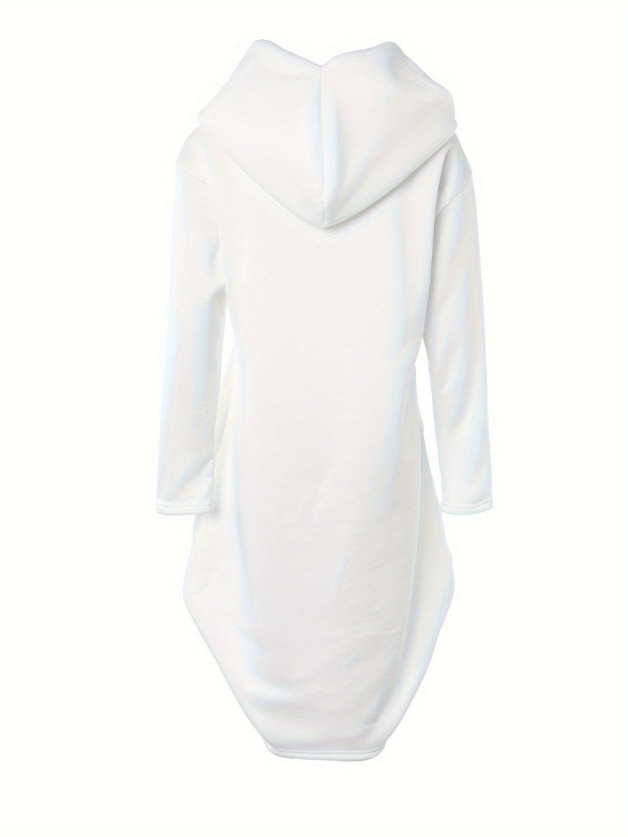 Elegantes | Kleid mit Kapuze für Frauen im Casual Sti für dich