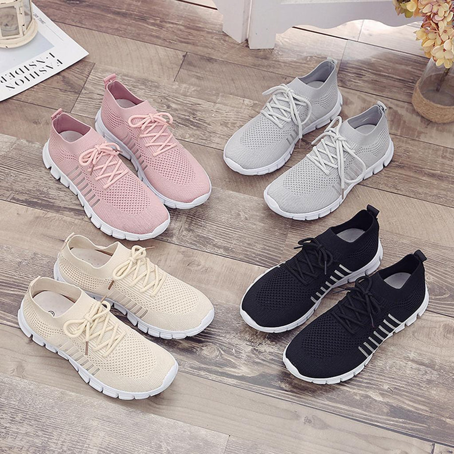 Linas - Lebendiges Mesh, leichte, bequeme Sport-Sneaker | Comfort Fit Casual Sport Sneakers damen