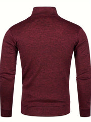 Grzegorz – Langärmelige Strickjacke Mit Reißverschluss