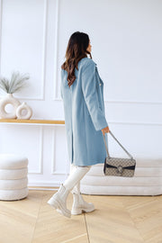 Damen Stilvoller Langer Lockerer Mantel | Winter