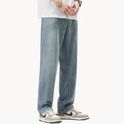 Teofilo - Stilvolle Hose Mit Weitem Bein