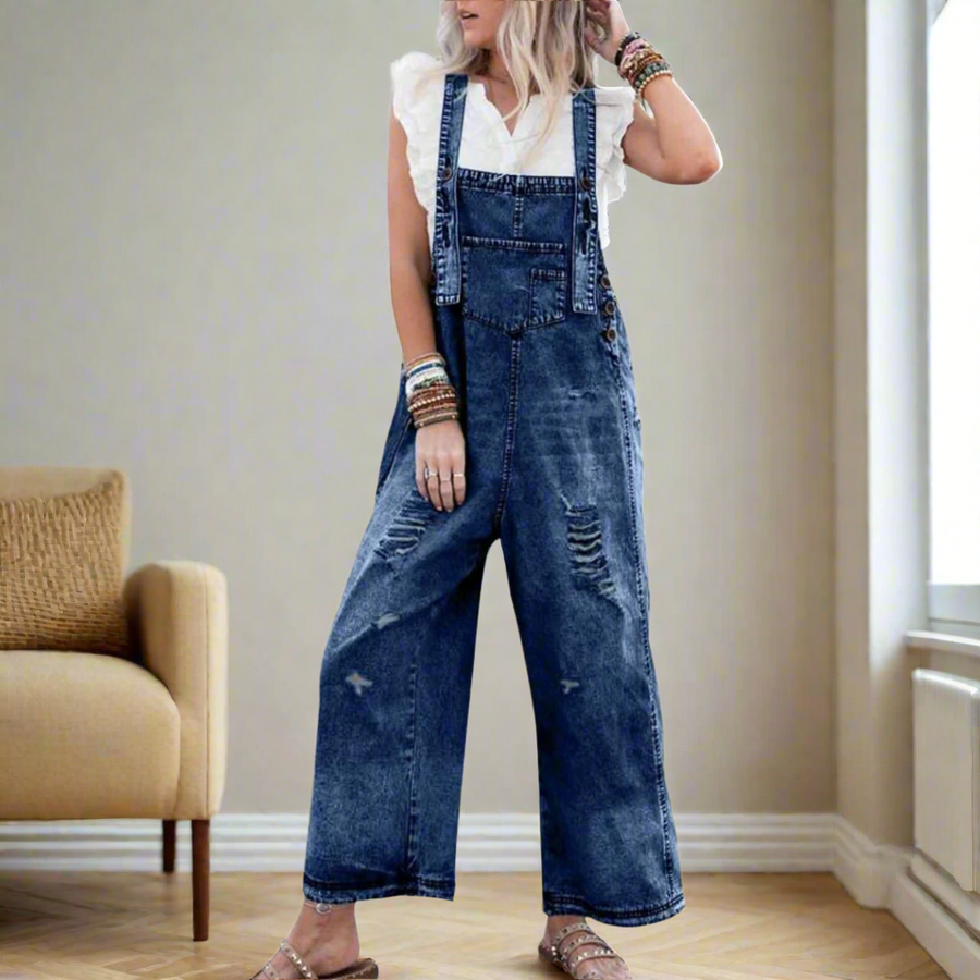 Helena | Stilvoller Jumpsuit Damen Vintage modern
