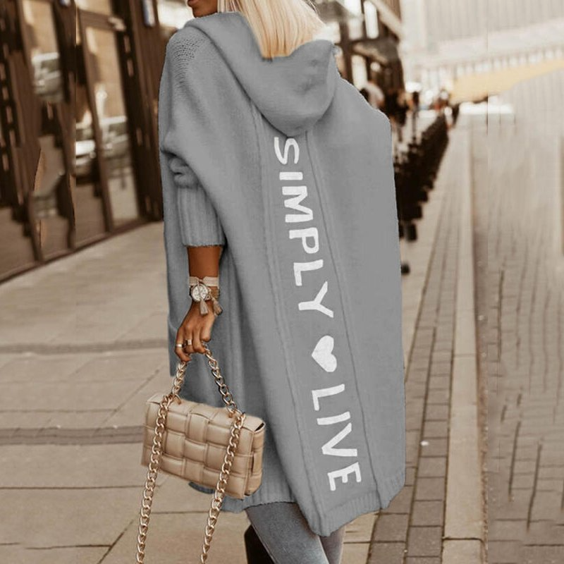 Barbara | Kuscheliger Kapuzen-Cardigan mit Kaschmirgefühl