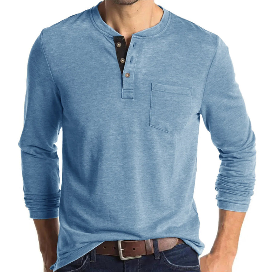 Carlo | Komfortables Langarmshirt in feiner Optik