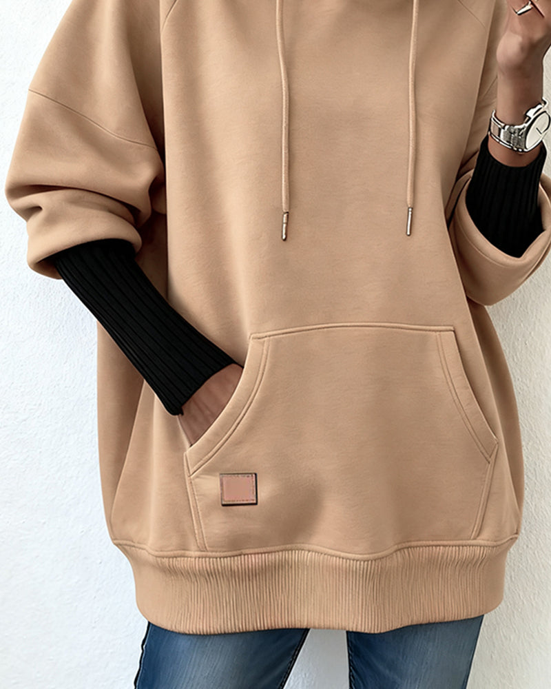 Lara | Damen Hoodie modern & elegant casual getragen