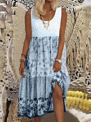 Nancy - Stilvolles Boho-Midikleid